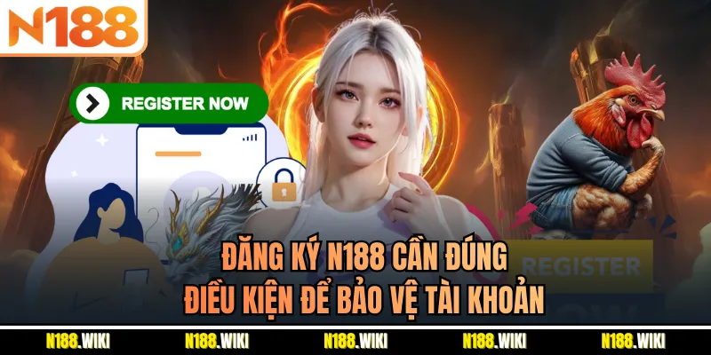 Đăng ký N188 cần đúng điều kiện để bảo vệ tài khoản
