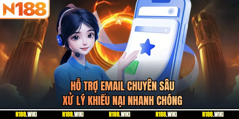 Hỗ trợ email chuyên sâu xử lý khiếu nại nhanh chóng