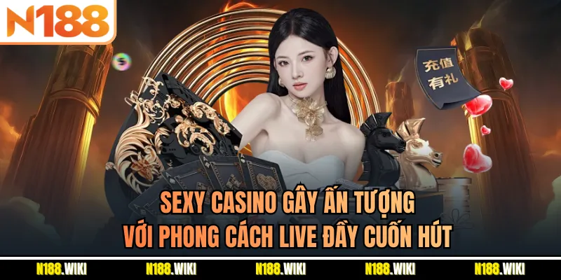 Sexy Casino gây ấn tượng với phong cách live đầy cuốn hút
